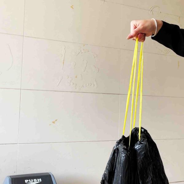 Quality Food Packaging Made Easy with This Drawstring Garbage Bag Durable and Portable Design wholesale
