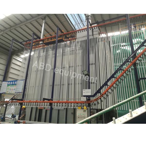 PLC Automatic Powder Coating Line Production Equipment 50W