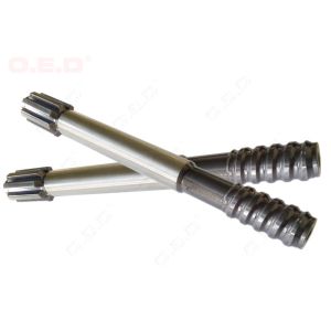 T38 538mm Water Well Shank Adapter PR123 PR133 Evl130 VL120140 Rock Drilling