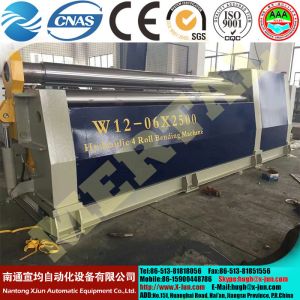 MCLW12CNC-10*2000 Hydraulic 4 Roller Plate Rolling/bending Machine with CE