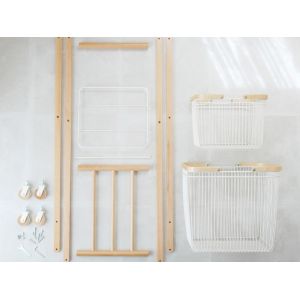 Modern Design Folding Dirty Clothes Storage Basket for Home Office Clothes