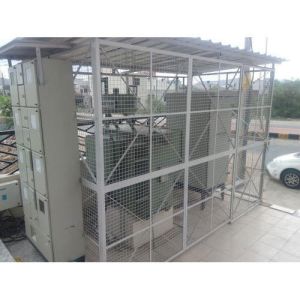 China Q195 Steel 2.4m High Tower Fencing With Powder Coated on sale