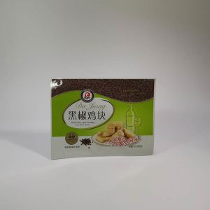 Cheap Custom Printing Aluminized Laminated For 300g Black Peper Chicken Nuggets for sale