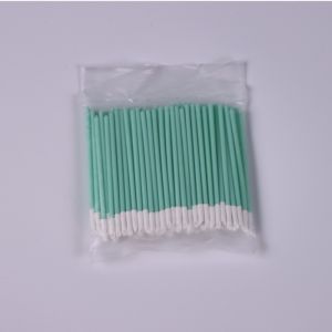China Foam Head Detailing Swabs Absorb Liquid And Remove Liquid Cleaning Swab Black PP Stick PU Cleaning Swab Foam Solvent on sale