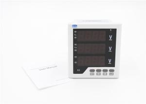 Cheap AC 220V Digital Panel Meter 3 Phase 3 Wire Automated Control For Volt Measurement for sale