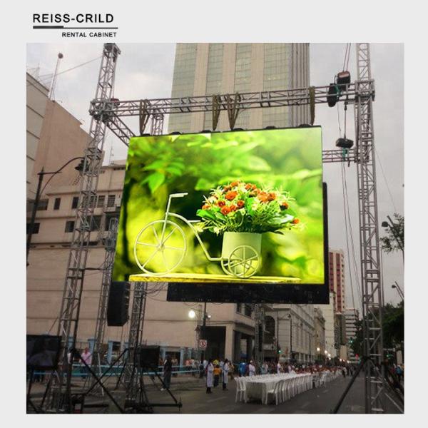 Quality Water Resistant Full Color Outdoor LED Display Ultra High Brightness wholesale