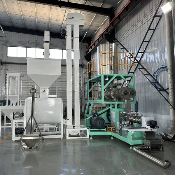 Quality Custom Capacity Wet Feed Extruder - Twin Screw Design For Fish & Pet Food Processing Line wholesale