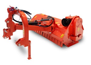 Cheap CE 1190mm Flail Mower Machine Pull Behind 3 Belt Driven Blades for sale