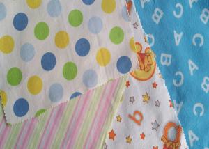 China Pure Cotton Flannel Fabric Printed Flannel Cartoon For Pyjamas With Waterproof on sale