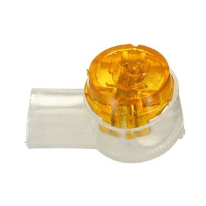 Polycarbonate UY2 Electronic Wire Splicing Connector Single Double Pin