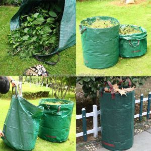 72-Gallon Capacity Leaf Garden Waste Storage Bag The Eco-Friendly Composting