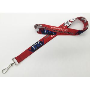 China Colorful personalized heat transfer  lanyards with  swivel hook for advertisment on sale