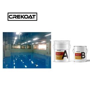 Cheap Waterborne 2 Pack Water Based Floor Coating Recoatable High Build 3mm for sale