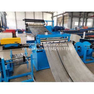 Customizable Capacity Automatic Steel Coil Slitting Line With Adjustable