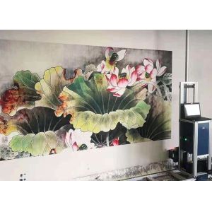 120w VSDT Automatic Wall Painting Machine CMYK CCC Vertical
