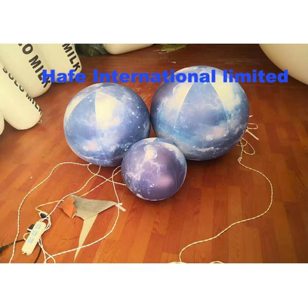 Customize Inflatable Earth Moon Advertising Balloon 50cm 80cm 1m 1.5m 2m 2.2m