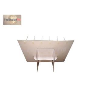 Shelf Ready Custom Cardboard Counter Displays 12 Hooks For Personal Care Nail