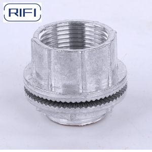 Red Yellow Blue UL Zinc Die Cast Grounding Hub For Imc Conduit / Imc Pipe