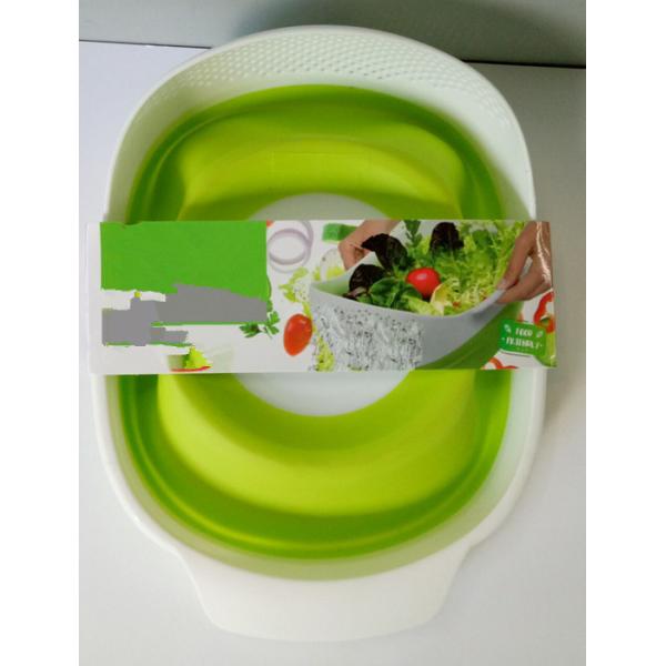 Quality FB121884 for wholesales food-grade save place collapsible colander wholesale