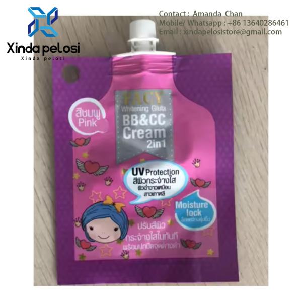 Custom Disposable Juice Nozzle ,Cream Mousse Beverage, Honey Granule Ketchup