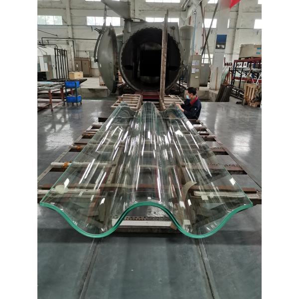 UV Protection Tall Skylight PVB Irregular Shaped Glass