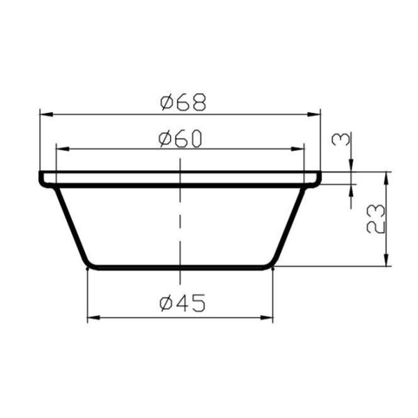 Quality Rk Bakeware China Self Cutting Savoury Pie Tin Pallet Tray wholesale