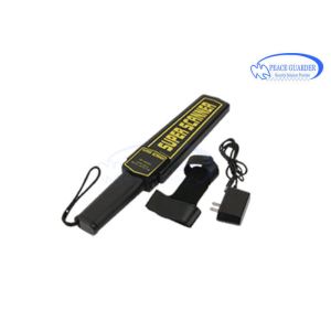 Multi Alarm Indication Hand Held Metal Detector Operate Frequency 22 KHZ