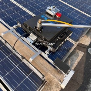 Cheap 24FT Solar Panel PV Cleaning Brush/Robot Pole Machine WLS-7 for Professional Cleaning for sale