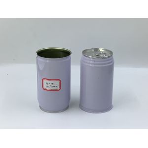 310ml Recyclable Three Piece Can 65×113mm Eco Friendly Craft Brew Can Rust