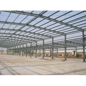 Pre Engineered Metal Building With Welded H Section Steel ISO9001