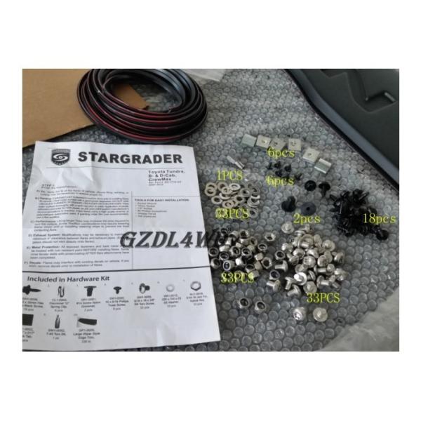 07 - 13 Tundra Pickup Wheel Eyebrow Solid Fender Flares For Extreme Temperatures