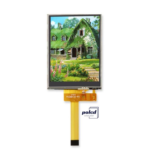 Quality Polcd Small 2.8 Inch 240x320 14pins RTP Resistive Touch Panel SPI interface ST7789V 2.8" IPS TFT LCD Module wholesale