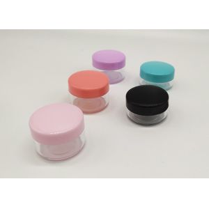 15g 20g PS Transparent Face Cream Jars With PP Cap