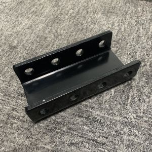 Cheap Black Powder Coated Steel Lunette Eye Channel 4 Hole 3 Position for sale