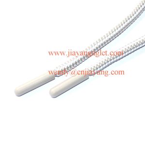 Jiayang plastic tip ends type of drawstring for swimwear for men injection one