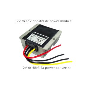 Waterproof 12V To 48V Boost DC Power Module / 12V To 48 V 3.5a Power Converter