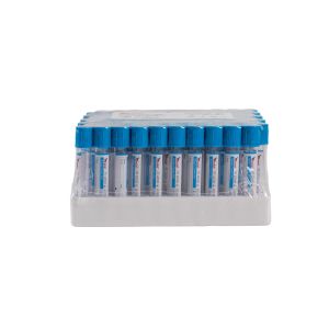 Cheap Blue-Top Blood Collection Tube with Rapid Clotting and Pre-determined Vacuum Level Using Composite Antimony System Technology for sale