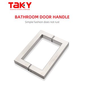 Modern Design Stainless Glass Door Handle for Back To Back Building Standard