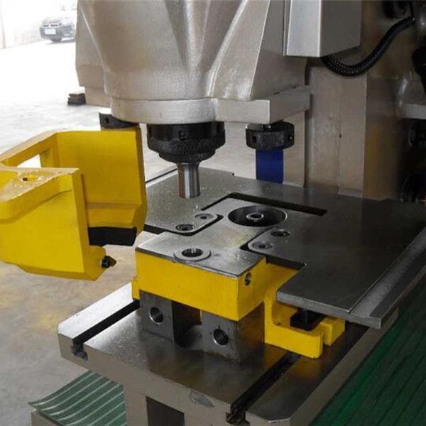 7500w 2Head Hydraulic Punch And Shear Machine 65T 90 Ton Ironworker