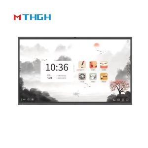 86 Inch 4K HD Response Time Touch Screen Interactive Whiteboard For Conference
