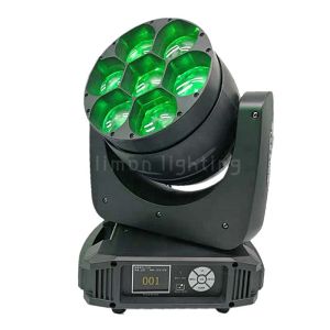 China Supplier 7x40w RGBW 4in1 Osram LED Wash Zoom Moving Head Light