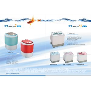 Protable Mini Single Tub Home Washing Machine For Singlebaby With Colorful Lid