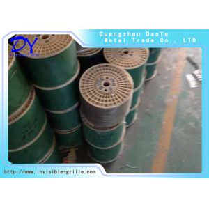 Stringplating Galvanized Steel For Invisible Grill Steel Wire Rope
