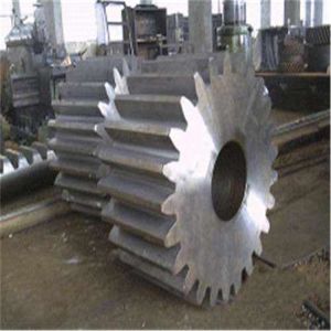 Double Helical High Precision Hobbing Mill Pinion Gears And Rotary Kiln Pinion