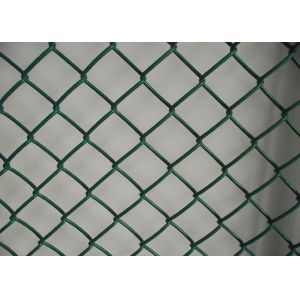 Cheap Garden Protect Plastic Wire Mesh / Chain Link Fence PVC Coated Low Carton Steel for sale