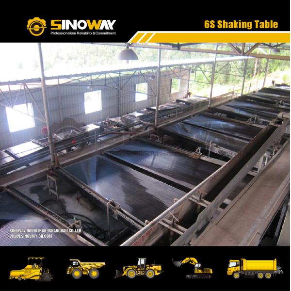 ISO9001 Preparation Equipment 6S Shaking Table 1.1KW Motor Power