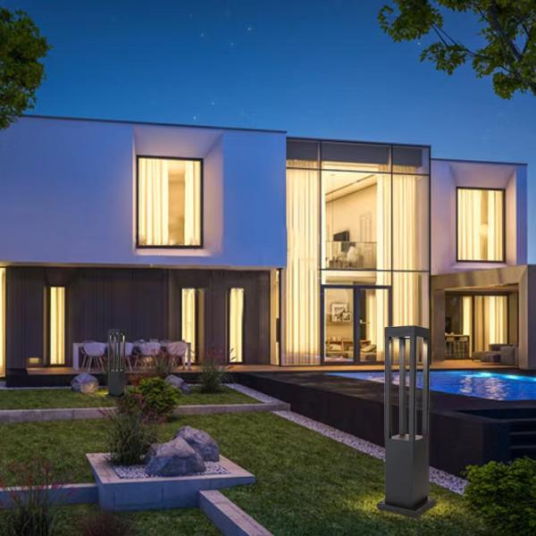 IP54 Bollard Landscape Lights , 80 Cri Waterproof Led Landscape Lighting