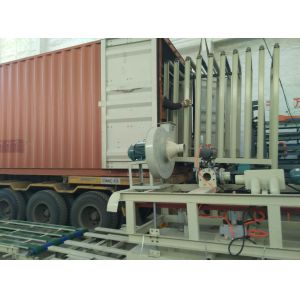 Building Partition Wall Panel Making Machine , Steel Wall Panel Equipment