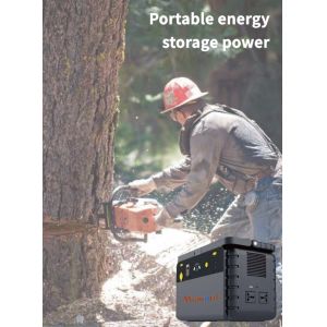 220V 2000W Portable Power Station Generator Fast Charging Camping LED