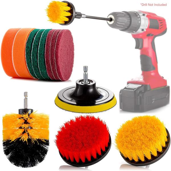 Quality 14pcs Power Drill Brush Attachment 3.5" wholesale